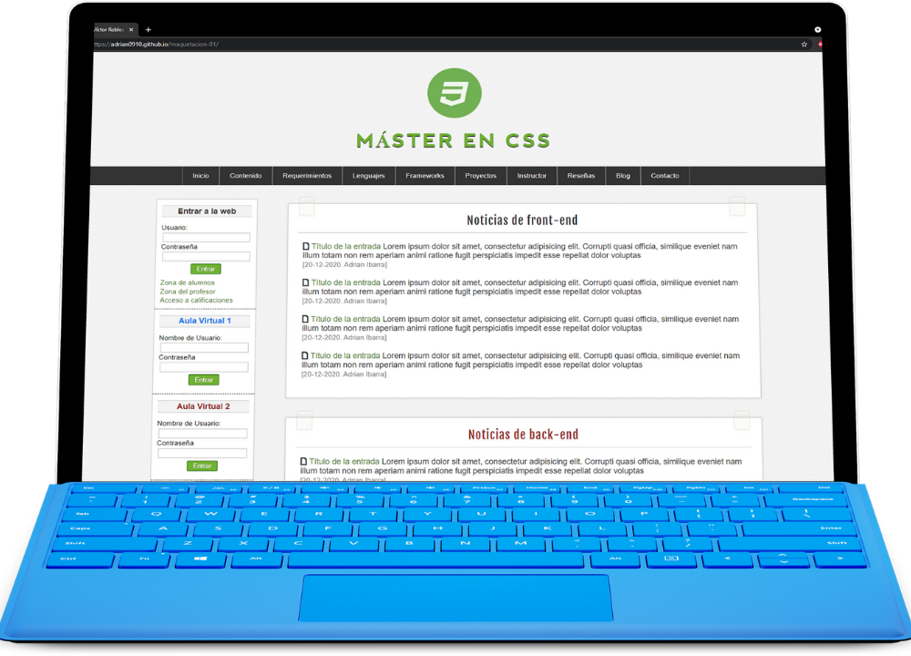 maquetacion 1 floats